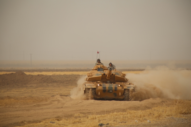 Afrin'de sınır birlikleri en üst hazırlık seviyesine getirildi